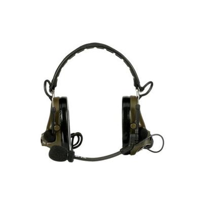 PELTOR 3M PELTOR ComTac V Headset Foldable Dual Lead Standard Dynamic Mic NATO Wiring O.D. Green MT20H682FB-19 GN