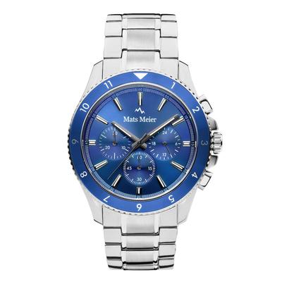 Mats Meier Herrenuhr Ponte Dei Salti silber - edelstahl Silber Herren Image