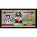 Arizona State Sun Devils vs. Wildcats Framed 10" x 20" House Divided Football Collage