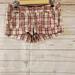 American Eagle Outfitters Shorts | American Eagle Outfitters Pink Plaid Shorts | Color: Cream/Pink | Size: 4