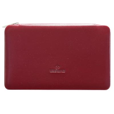 Windrose Merino Schmuckbox 23 cm rot Rot Herren