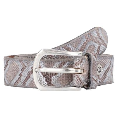 b.belt - Gürtel Leder 1 ct Braun Damen