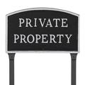 Red Barrel Studio® Bodinejr Private Property Statement Garden Sign Metal | 10 H x 15 W x 0.25 D in | Wayfair DFD012F1EBF74DE09FB7785F94DCCF56