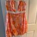 Lilly Pulitzer Dresses | Lilly Pulitzer Strapless Dress | Color: Orange/Pink | Size: 6