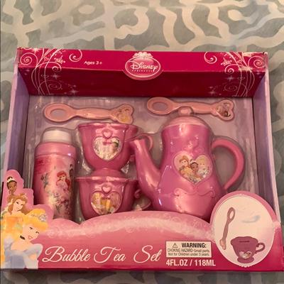 Disney Toys | Disney Princess Bubble Tea Set-New In Box! | Color: Pink | Size: Osg