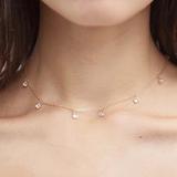 Brandy Melville Jewelry | Brandy Melville Diamond Choker | Color: Gold | Size: Os