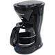 Techwood TCA-946 Elektrische Kaffeemaschine für 10/12 Tassen, Tropfstopp, Kunststoff, Schwarz
