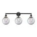 Innovations Lighting Bruno Marashlian Large Beacon 32 Inch 3 Light Bath Vanity Light - 205BK-BPPC-HRPC-G202-8