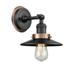 Innovations Lighting Bruno Marashlian Railroad 8 Inch Wall Sconce - 203BK-BPAC-HRAC-M6-BK