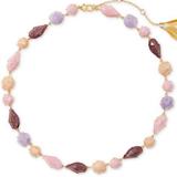 Kate Spade Jewelry | Kate Spade Floral Facets Gemstone Necklace | Color: Pink/Purple | Size: Os