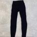 Lululemon Athletica Pants & Jumpsuits | Black Lululemon Mesh Triangle Leggings | Color: Black | Size: 6