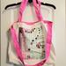 American Eagle Outfitters Bags | Aeo Tote Bag | Color: Cream/Pink | Size: Os