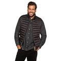 JP 1880 Men's Big & Tall Quilted West Black XXX-Large 726955 10-3XL