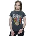 Absolute Cult The Beatles Women's SGT Pepper Washed T-Shirt Charcoal X-Small