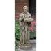 Regal Art & Gift St. Francis Statue 30" in Gray | 30 H x 11.75 W x 9.5 D in | Wayfair 11491