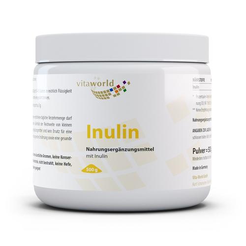 Vita World – INULIN PULVER Mineralstoffe 0.5 kg