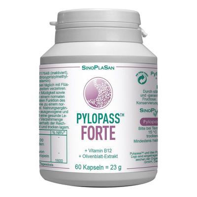 Pylopass Forte 200 mg+Vit.B12+Olivenblattextr.Kps. 60 St Kapseln Image