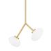 Hudson Valley Lighting Wagner 20 Inch LED Large Pendant - 5530-AGB