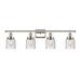 Innovations Lighting Bruno Marashlian Small Bell 36 Inch 4 Light Bath Vanity Light - 916-4W-PN-G54-LED