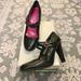 Kate Spade Shoes | Kate Spade Mary Jane Black Leather Heels 7.5 | Color: Black | Size: 7.5