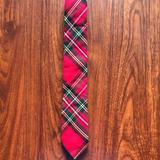 American Eagle Outfitters Accessories | American Eagle Men’s Skinny Plaid Tie | Color: Green/Red | Size: Os
