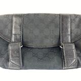 Gucci Bags | Gucci Black Monogram Gg Waist Bag Fanny Pack Belt | Color: Black | Size: 12"L X 1"W X 7"H