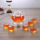 Kendal Filtering Glass Tea Set for People Glass | 5.5 H x 12.6 W x 16.3 D in | Wayfair CJ-BS808A