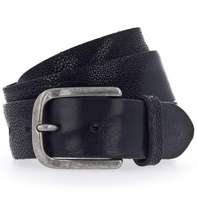 b.belt - Gürtel Leder Schwarz Damen