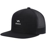 Youth RVCA Black VA All The Way Trucker Snapback Hat