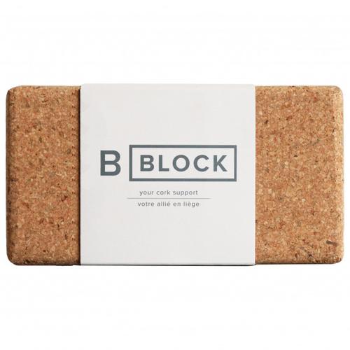 BYoga - B Block 3' - Yogablock Gr 8 cm cork
