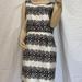 Kate Spade Dresses | Kate Spade Women Dress Made In Italy Size 10 | Color: Black/White | Size: 10