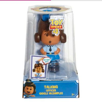 Disney Toys | Nib Toy Story Talking Officer Giggle Mcdimples | Color: Blue/Brown | Size: Unisex