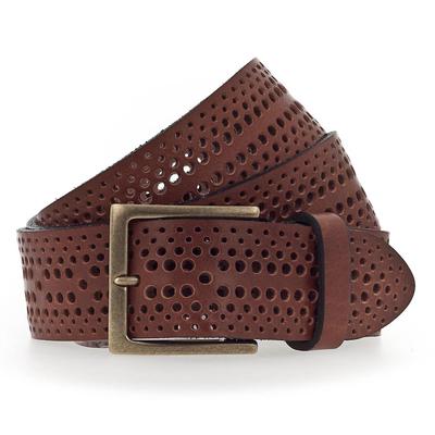 b.belt Jed Gürtel Leder 110 cm Braun Herren