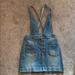 Free People Dresses | Free People Denim Overall Dress | Color: Blue | Size: 4