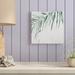 Bay Isle Home™ 'Verdant Impressions VIII' Wrapped Canvas Painting on Canvas in Green/White | 12 H x 12 W x 1.25 D in | Wayfair