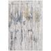 Blue/Gray 79 x 0.2756 in Area Rug - 17 Stories Addisyn Abstract Gray/Denim Area Rug Polyester | 79 W x 0.2756 D in | Wayfair