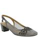 J. Renee Faleece - Womens 7.5 Pewter Pump Medium