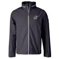 Men's Cutter & Buck Charcoal Kansas Jayhawks Vapor Full-Zip Jacket