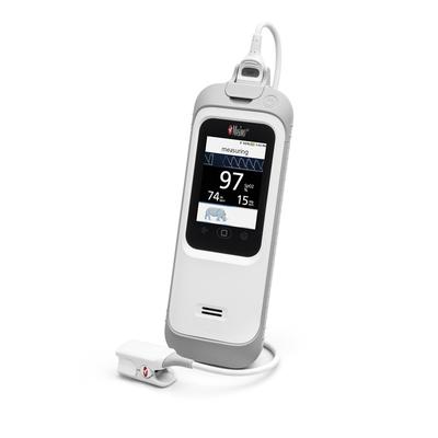 Masimo Rad-G Rechargeable Handheld Pulse Oximeter with Reusable Sensor for Adults, Pediatrics & Infants - Features Programmable Alarms