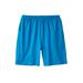 Men's Big & Tall Lightweight Jersey Shorts by KingSize in Blue (Size 7XL)