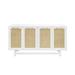 Worlds Away Macon 70" Wide Pine Wood Sideboard Wood in White | 36 H x 70 W x 20 D in | Wayfair MACON WHN