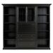 Tuscan 3-Piece Secretary Desk Group - Black - Ballard Designs - Ballard Designs