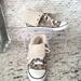 Coach Shoes | Coach Converse Style Sneaker Shoe With Shearling | Color: Tan | Size: 7