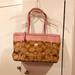 Coach Bags | Coach Tote | Color: Brown/Pink | Size: Medium