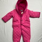 Polo By Ralph Lauren Jackets & Coats | Barn Bunting Snow Snuit Hooded Quilted Fleece Pink | Color: Pink | Size: Various