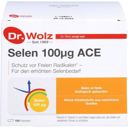 Dr. Wolz – SELEN ACE 100 μg 180 Tage Kapseln Mineralstoffe