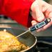 Escali Gourmet Digital Meat Thermometer Stainless Steel in Black | Wayfair DH1-B