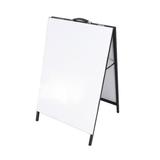 FixtureDisplays 24 X 39" A-Frame Board w/ Handle Menu Board Dry Erase Sidewalk Advertising Sign Store in White | 39 H x 23.6 W x 4 D in | Wayfair