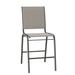 Telescope Casual Reliance Stacking Patio Dining Side Chair Sling in Gray | 46 H x 21 W x 28 D in | Wayfair 8L9T87801