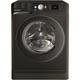 Indesit Freestanding BWE71452KUKN 7kg 1400RPM Washing Machine - Black